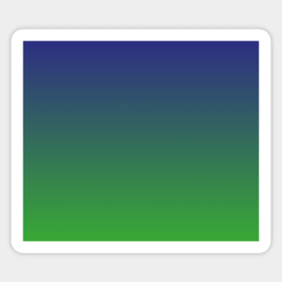 Ombre | Gradient Colors | Blue and Green | Sticker